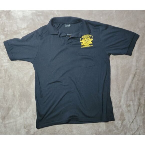 Harley-Davidson Muskegon MI Chapter H.O.G. Polo Shirt Large Black - Picture 8 of 8